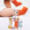 Cartoon heat transfer baby socks