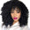 Short Curly Hair Female Wigs, Fluffy Small Curly Bangs, Long Curly Hair Wigs, Wigs