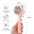 One-key Self-cleaning Hair Brush For Women Curly Hair Brush  Anti-Static Airbag Massage Comb