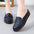 Women's Outer Wear Beef Tendon Flat Middle-aged And Elderly Retro Mom Shoes