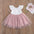 New Girls' Dress Korean Style Cute Princess Dress Children Mesh Tulle Tutu Dress Flower Girl Costume